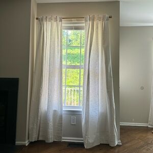 Quince SET of 2 Cotton Slub Curtains (48x84)